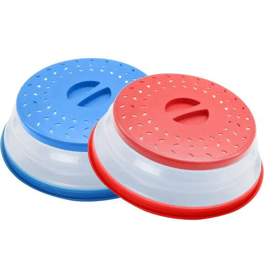 2-in-1 Microwave Splatter Cover & Strainer